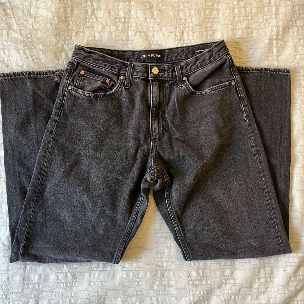 DENIM FORUM BLACK JEANS